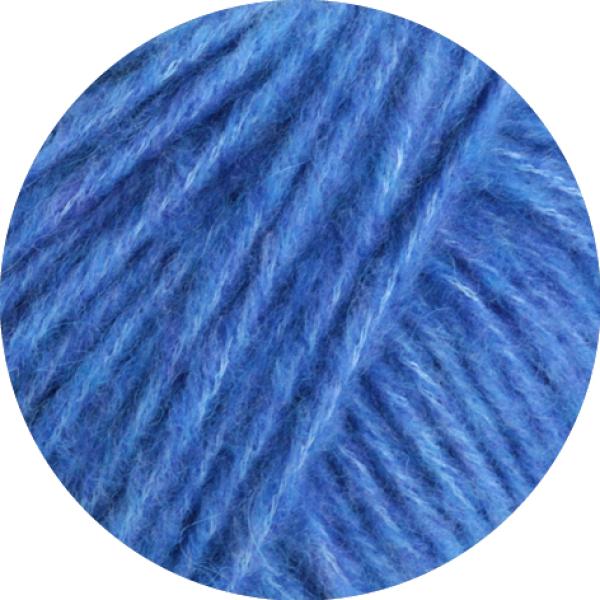Farbmuster der Ecopuno Chunky in Farbe 131 Hellblau